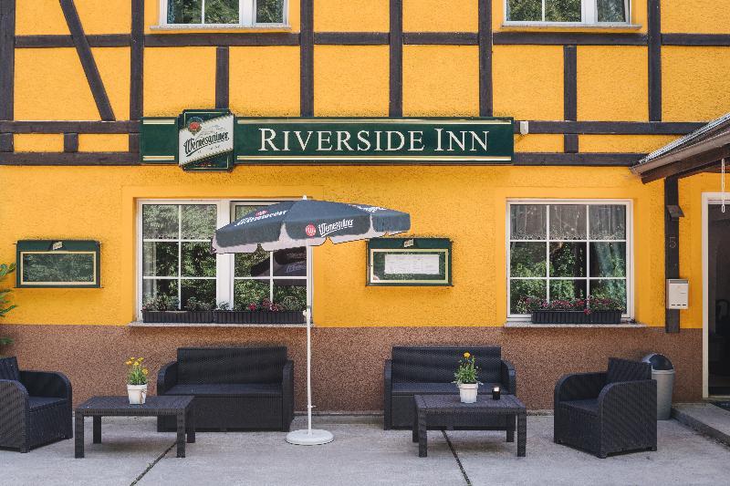 Riverside Inn Oderberg Dış mekan fotoğraf